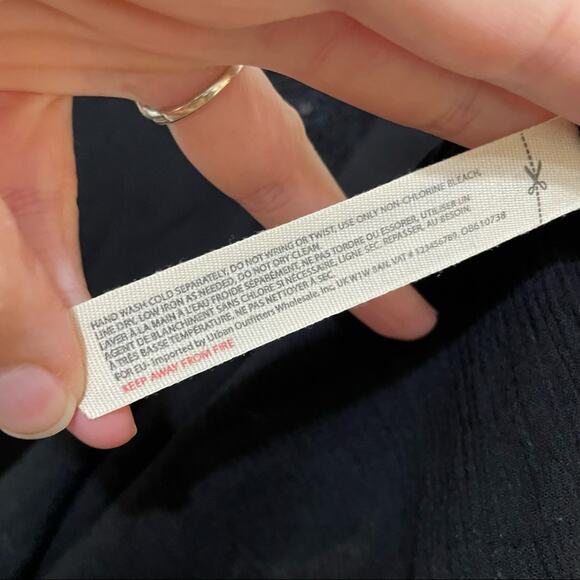 Free People Intimately Black Lace Sleeveless Mini Dress Womens S Slip Beaded - Picture 6 of 10